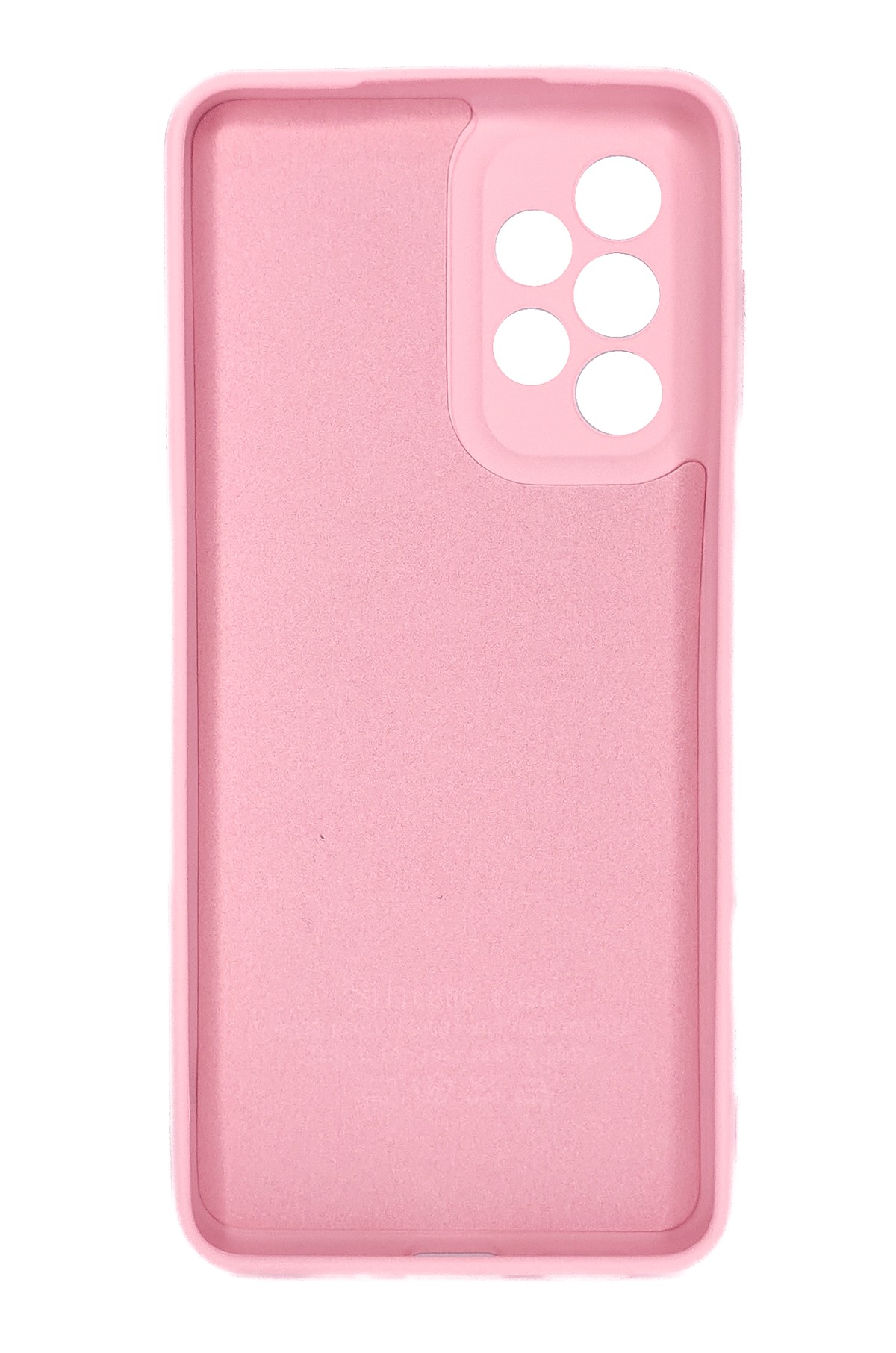 Protectores para celular  para Samsung  A52 / A52s 5G Funda de silicona con felpa Rosa
